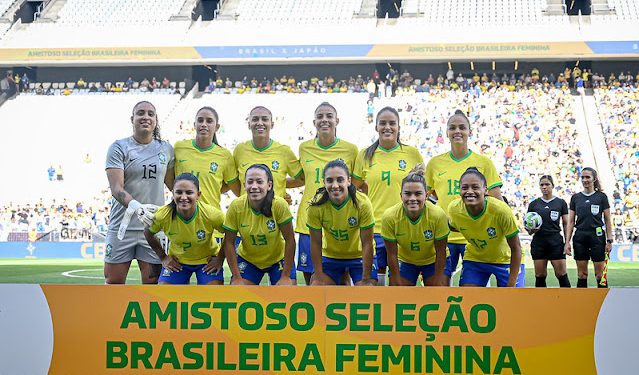 Em jogo de sete gols, meninas do Brasil vencem Japão no último lance