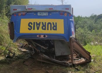 Ônibus com trabalhadores rurais cai em ribanceira em Avaré e Itatinga