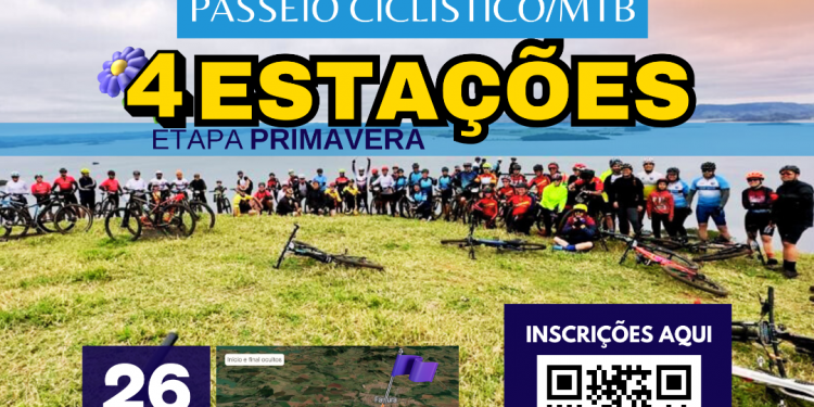 Fartura se prepara para a etapa Primavera do Passeio Ciclístico 4 Estações: vagas são limitadas