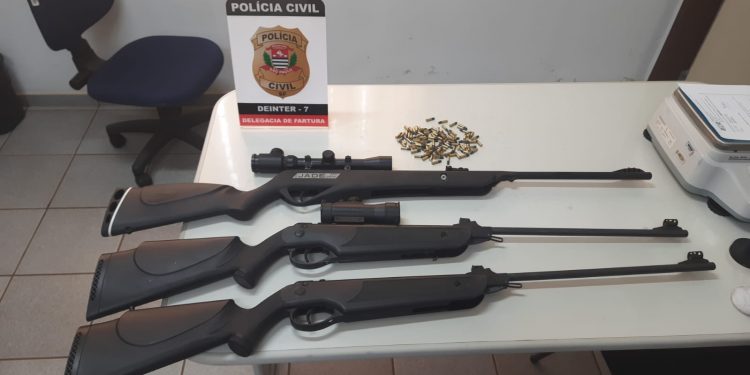 FARTURA –  Operação policial resulta na prisão de 4 indivíduos e apreensão de armas e munições