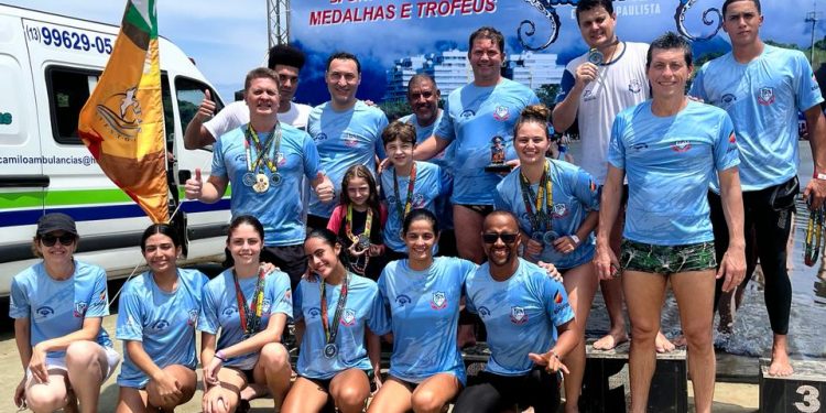 Equipe Avareense de Natação no Pódio na 2ª Etapa do Circuito Paulista em São Sebastião