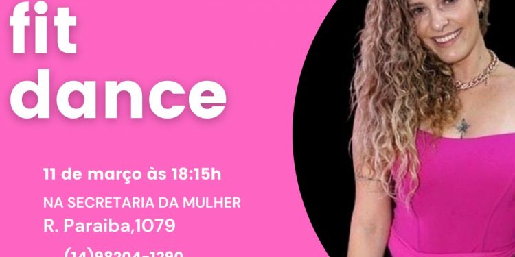 MULHER  – Secretaria da Mulher promove aula gratuita de fit dance na segunda,11