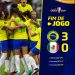 Brasil derrota México e se garante na decisão da Copa Ouro feminina