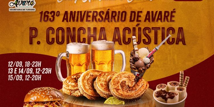TURISMO – Festival de torresmo na Conha Acústica celebra 163º aniversário de Avaré