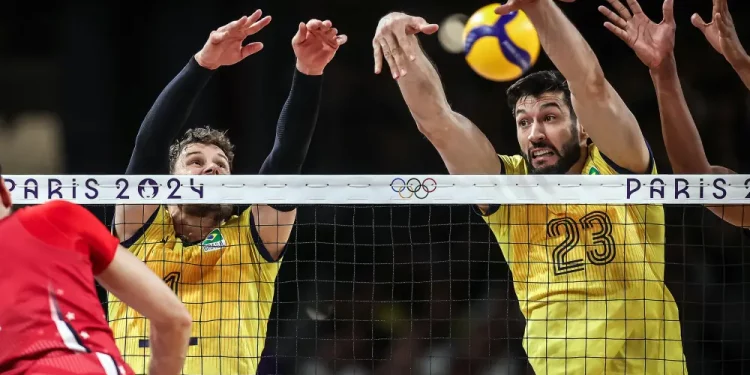 Vôlei masculino: Brasil perde para os EUA e deixa Olimpíada sem medalha mais uma vez