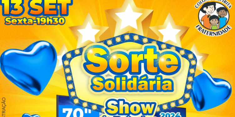 COLÔNIA ESPÍRITA FRATERNIDADE REALIZA SHOW DE PRÊMIOS EM PROL DE CRIANÇAS E ADOLESCENTES
