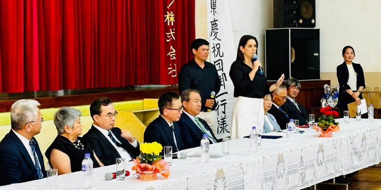 Deputada federal Simone Marquetto é recepcionada por Delegação da Província de Fukui em São Miguel Arcanjo