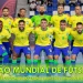 Gols de Brasil 2×1 Argentina – A taça do mundo (no futsal) é nossa! Brasil, 6 vezes dono das quadras!