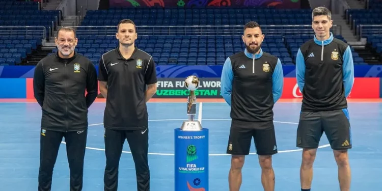 Brasil x Argentina: onde assistir à final da Copa do Mundo de Futsal