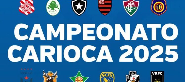 Campeonato Carioca 2025 terá jogos em dois canais da TV aberta