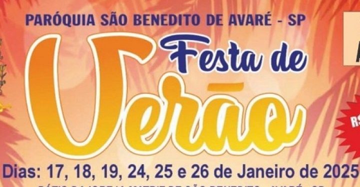 Paróquia de São Benedito promove mais uma edição da Festa de Verão