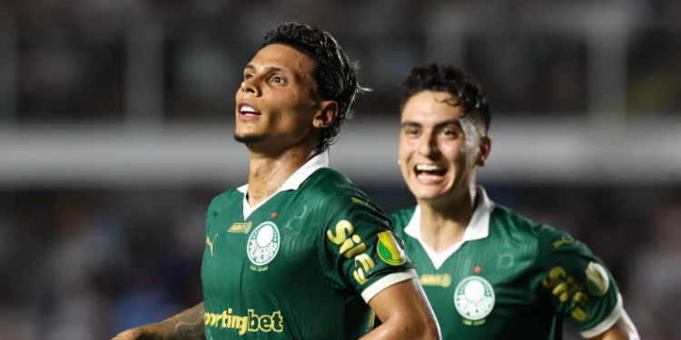 Palmeiras vence o Santos de virada na Vila Belmir