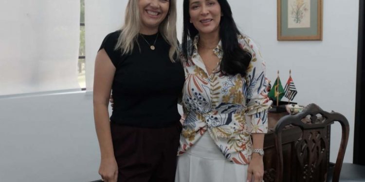 Primeira-dama Érika Araujo fortalece parcerias com o Estado para projetos sociais em Avaré