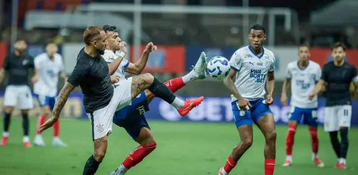 Corinthians busca empate contra o Bahia pelo Brasileirão