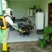 Escolas e Garagem Municipal recebem nebulização como reforço contra o avanço da dengue