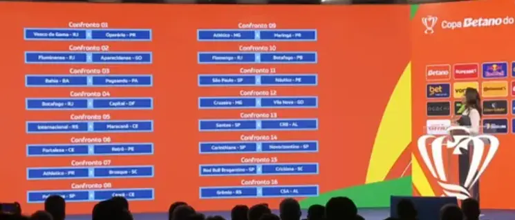 Copa do Brasil define confrontos da terceira fase