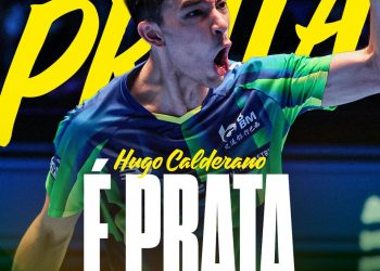 Hugo Calderano perde para chinês nº 2 do ranking e fica com vice histórico no Mundial de tênis de mesa