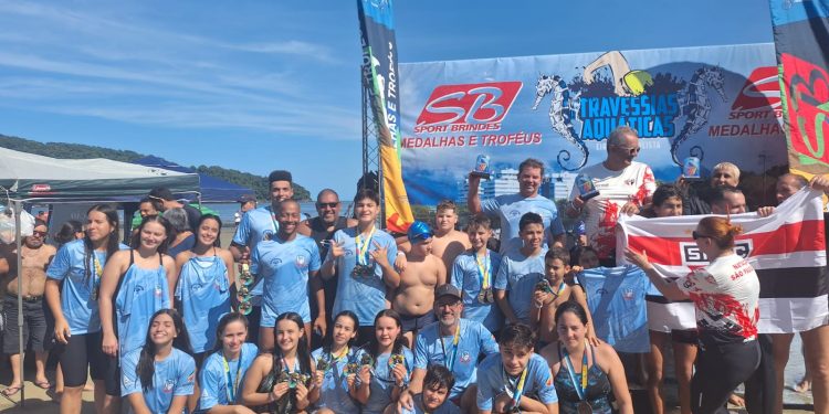 A Equipe de Natação Avareense tem um Excelente Resultado na 5ª Etapa do Circuito Paulista de Travessias Aquáticas em Bertioga