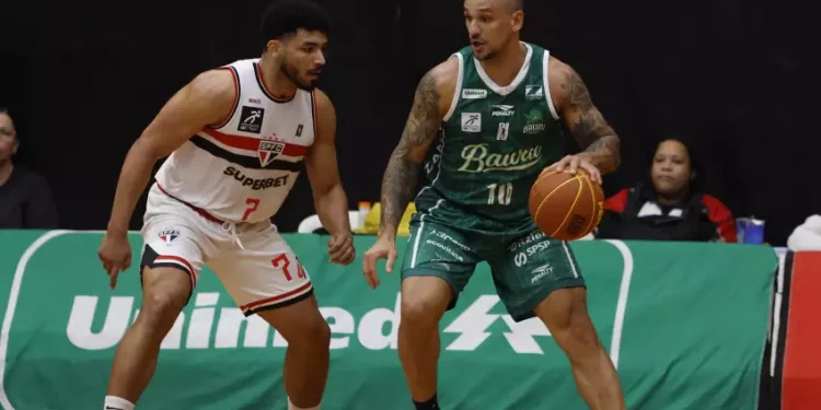 Bauru Basket vence o São Paulo no jogo 1 das quartas de final
