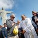 Carlo Ancelotti visita Cristo Redentor e recebe bênção