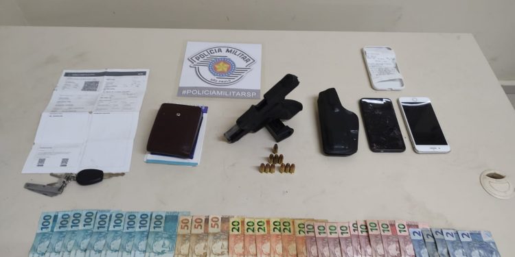 Captura de Procurado/Porte ilegal de arma/ Associação Criminosa/Resistência/Ameaça/ Direção perigosa