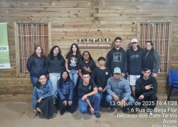 MEIO AMBIENTE Alunos de escola estadual participam de sessão ambiental na Sala Verde Sabiá