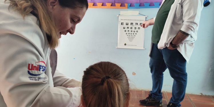 EDUCAÇÃO  Programa Saúde na Escola leva prevenção à creche Dona Bidunga