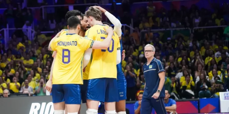 Quando será o próximo jogo do Brasil na Liga das Nações de Vôlei