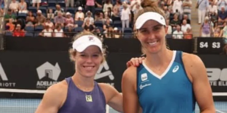 Bia Haddad e Laura Siegemund vencem e vão à final de duplas em Nottingham