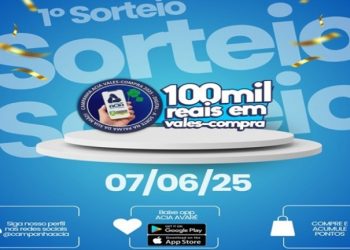 Campanha ACIA Vales Compras 2025 tem seu primeiro sorteio no sábado, 7
