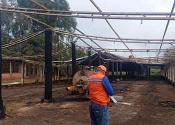 Defesa Civil de Avaré inspeciona granja atingida por incêndio