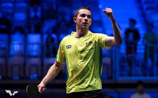Hugo Calderano vence algoz das Olimpíadas e é bicampeão na Eslovênia