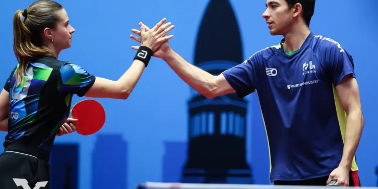 Em Buenos Aires, Bruna Takahashi e Hugo Calderano conquistam 1º título