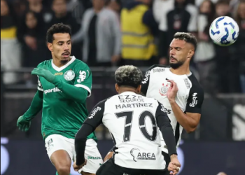 Corinthians vence o Palmeiras e sai em vantagem pela Copa do Brasil