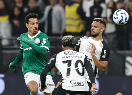 Corinthians vence o Palmeiras e sai em vantagem pela Copa do Brasil