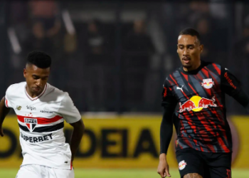 São Paulo empata com o Bragantino e segue próximo ao Z4 do Brasileiro