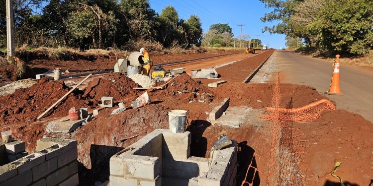 OBRAS  – Avenida Copacabana tem 40% da duplicação concluída