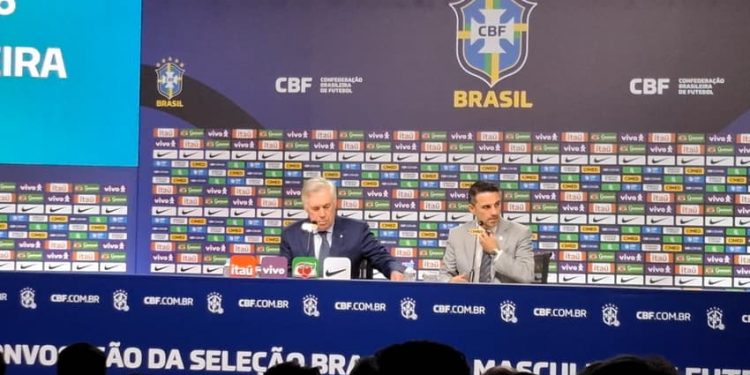 Ancelotti anuncia convocação da Seleção Brasileira com surpresas