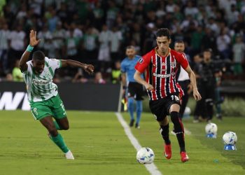São Paulo segura empate com o Atlético Nacional na Colômbia