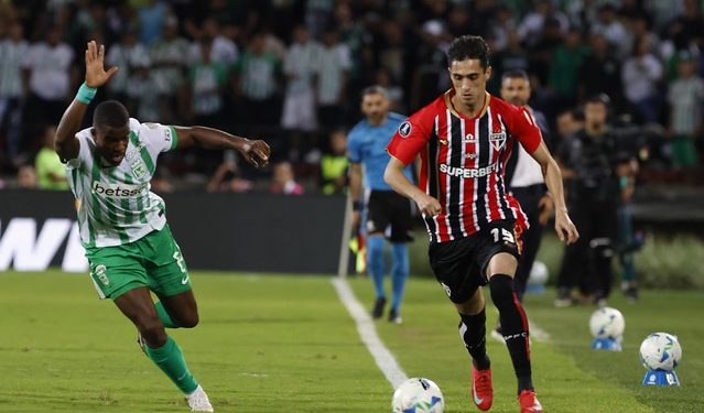 São Paulo segura empate com o Atlético Nacional na Colômbia