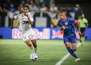 Santos e Red Bull Bragantino empatam pelo Brasileirão