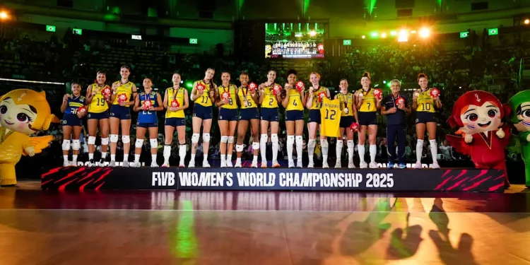 Brasil garante bronze no Campeonato Mundial de vôlei feminino