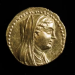 Escavação revela moeda de ouro de 2.200 anos representando rainha egípcia