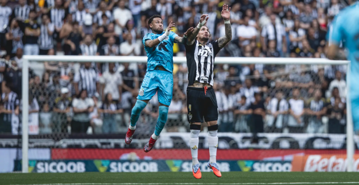 Santos empata com Atlético-MG em Belo Horizonte