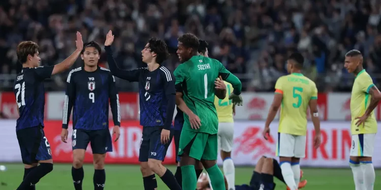 Brasil amarga derrota histórica para o Japão em amistoso em Tóquio
