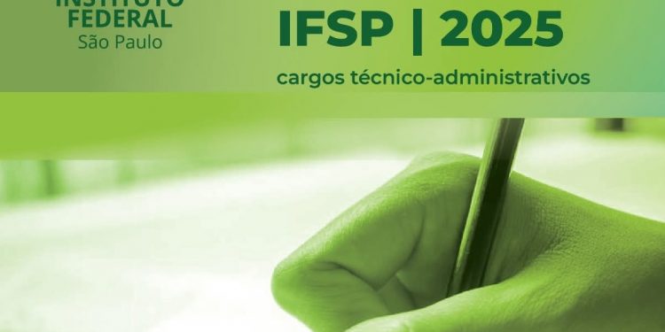 IFSP abre concurso público com 21 vagas para cargos técnico-administrativos
