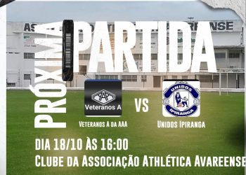 Veteranos A da Associação Atlética Avareense vence Guerreiros F.Svence