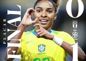 Brasil mantém hegemonia contra a Itália com vitória por 1 a 0