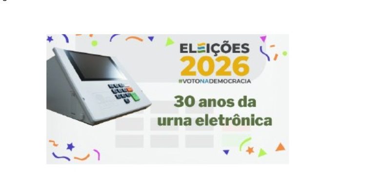 Eleições 2026: outubro marca início da contagem regressiva para celebração dos 30 anos da urna eletrônica