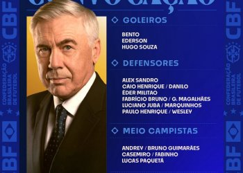 Carlo Ancelotti convoca seleção para dois últimos amistosos de 2025